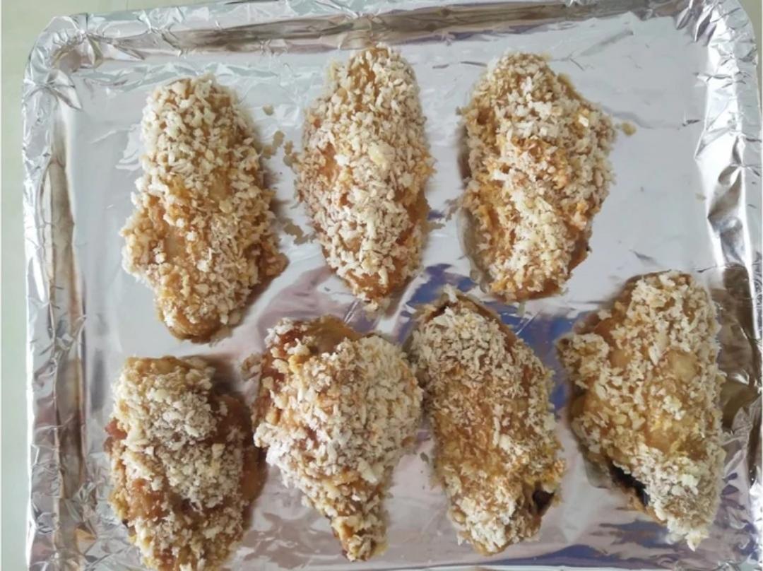 非油炸酥皮炸鸡翅