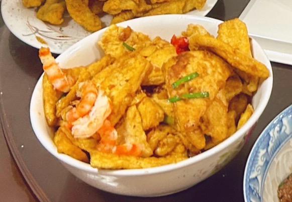 焖煎豆腐