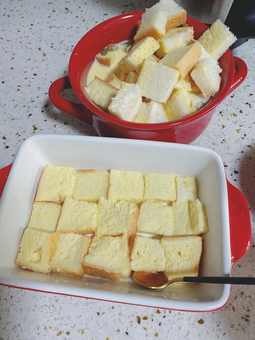 零失败的【吐司布丁】🍮口感超棒