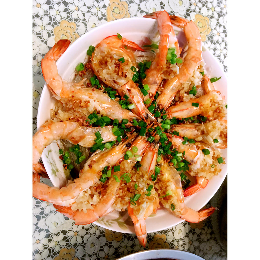 蒜蓉粉丝蒸虾