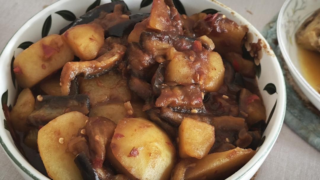 【超下饭】土豆炖茄子