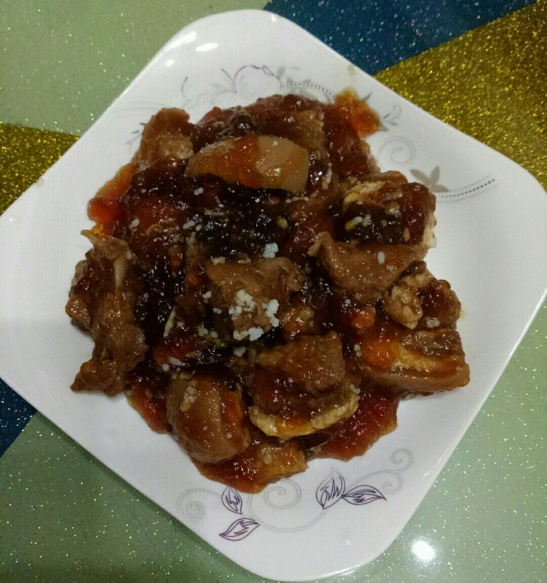 爸爸的生冻羊肉