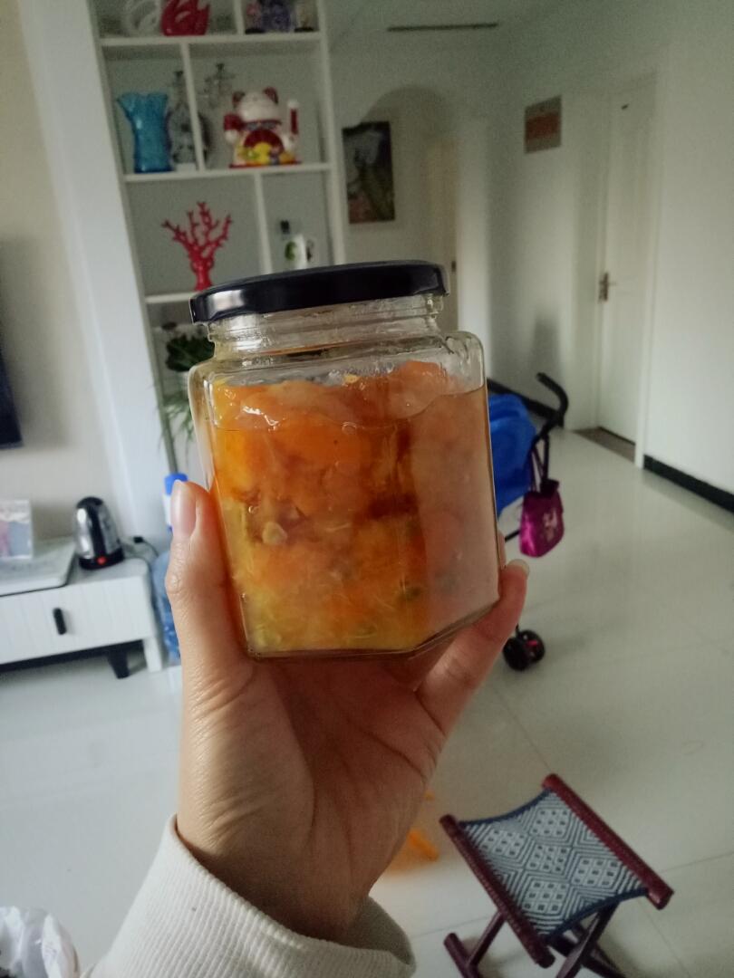 金桔酱润肺止咳化痰疗效好。金桔酱。