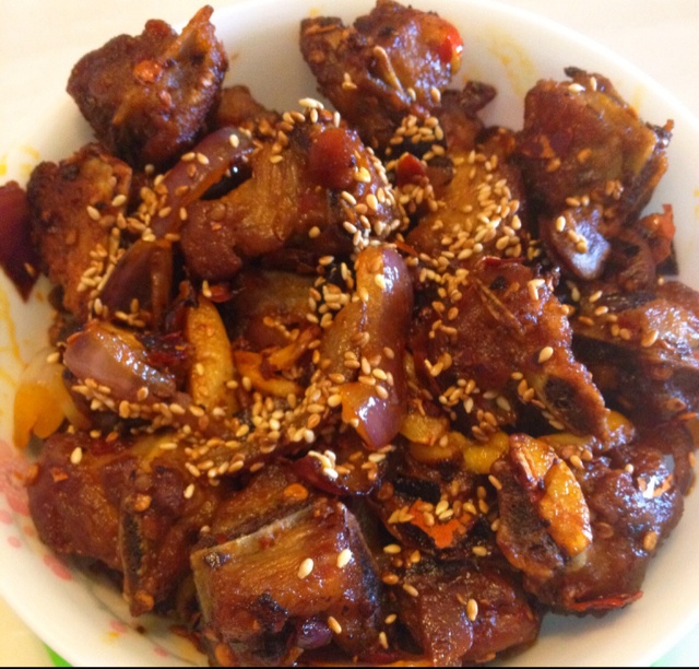 香辣干锅排骨