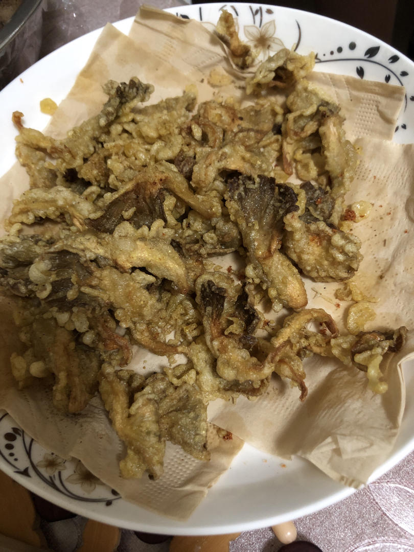 油炸平菇