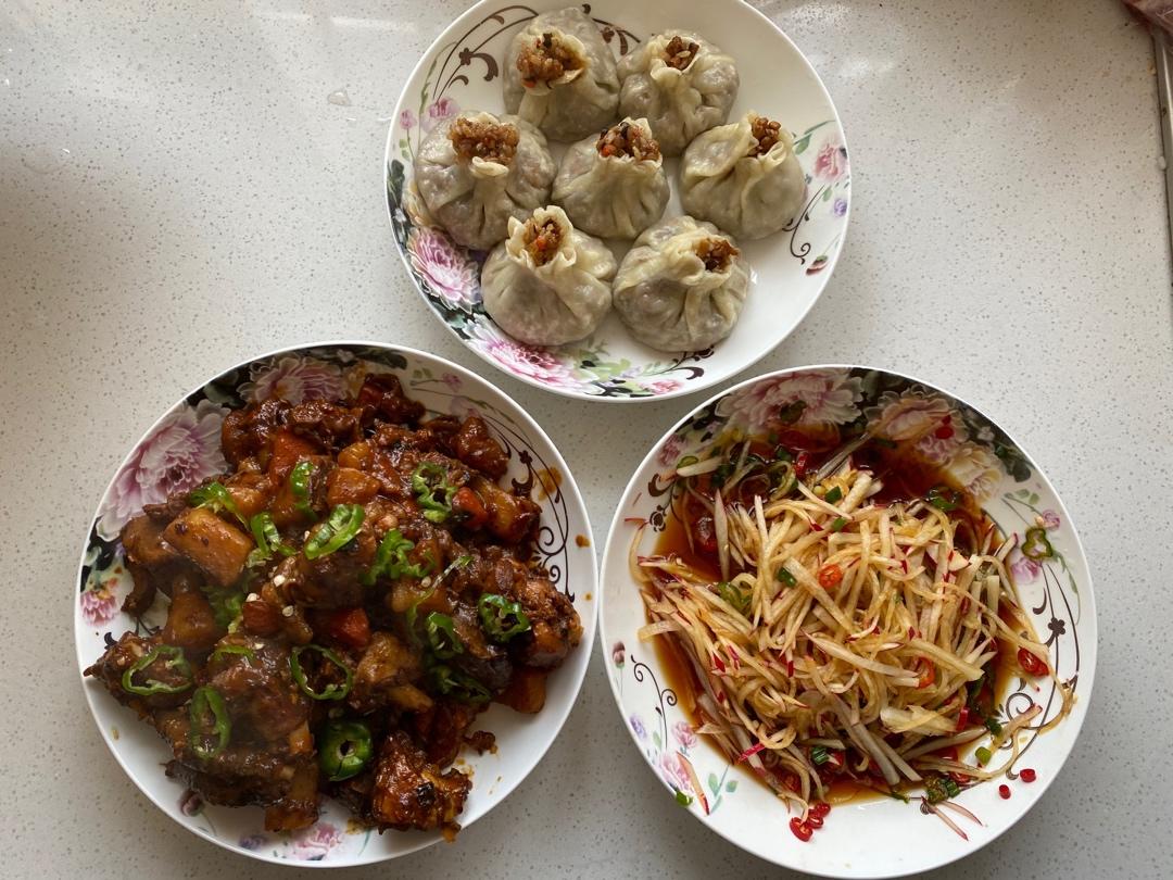 简易糯米烧卖（附烧卖包法）