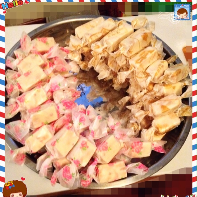 超简单【棉花糖版牛轧糖】