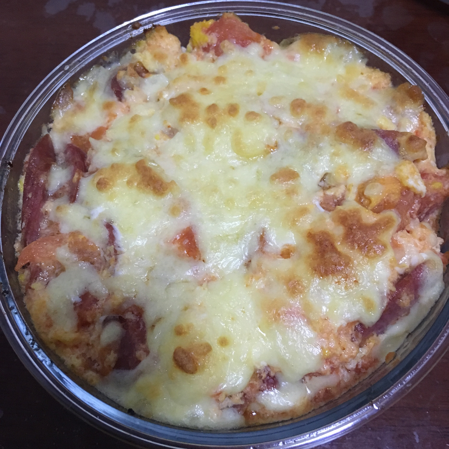 番茄鸡肉浓情焗饭【两人份】