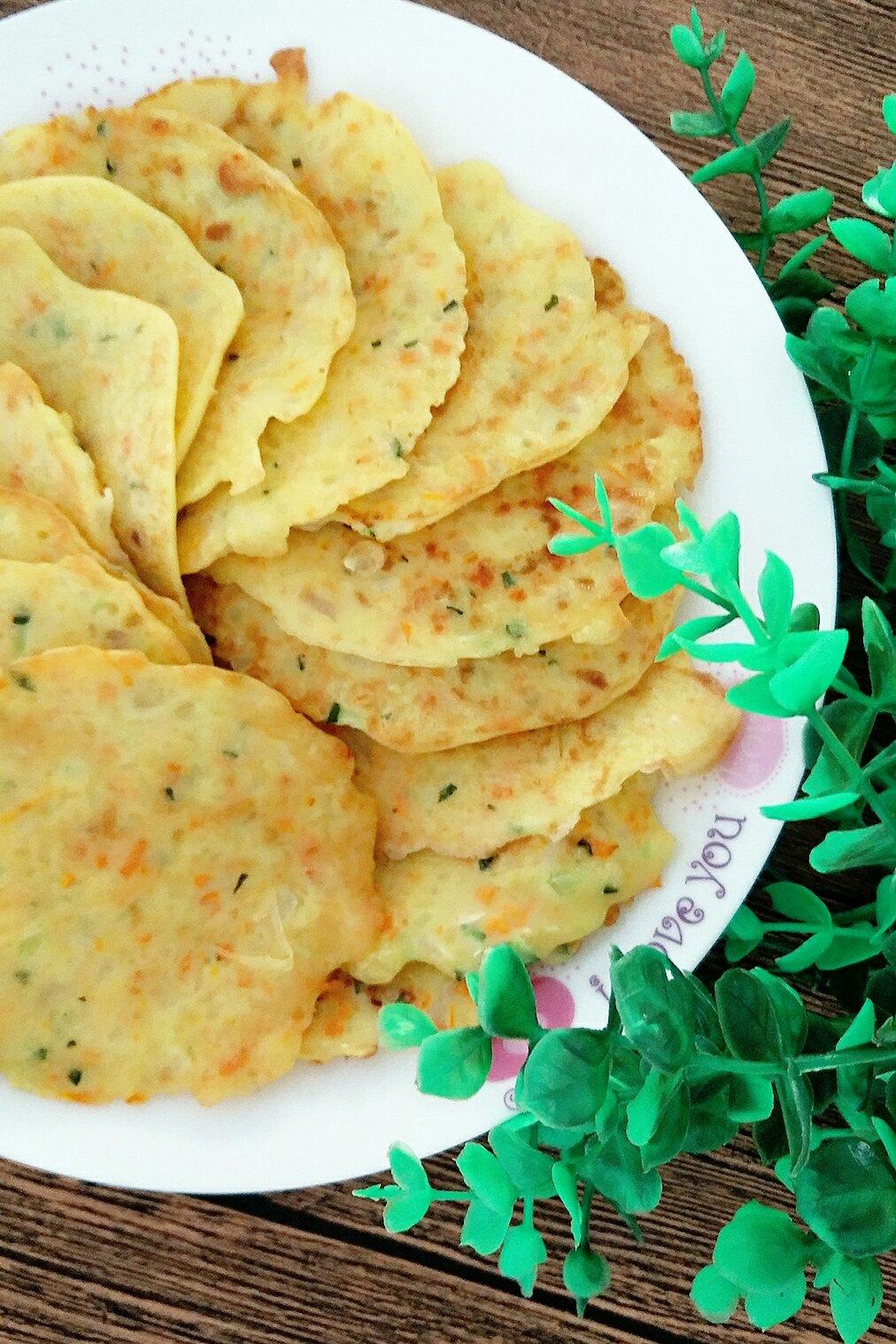 宝宝辅食之土豆胡萝卜小饼