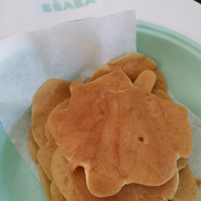 （婴幼儿版）无泡打粉苹果松饼（Pancake）