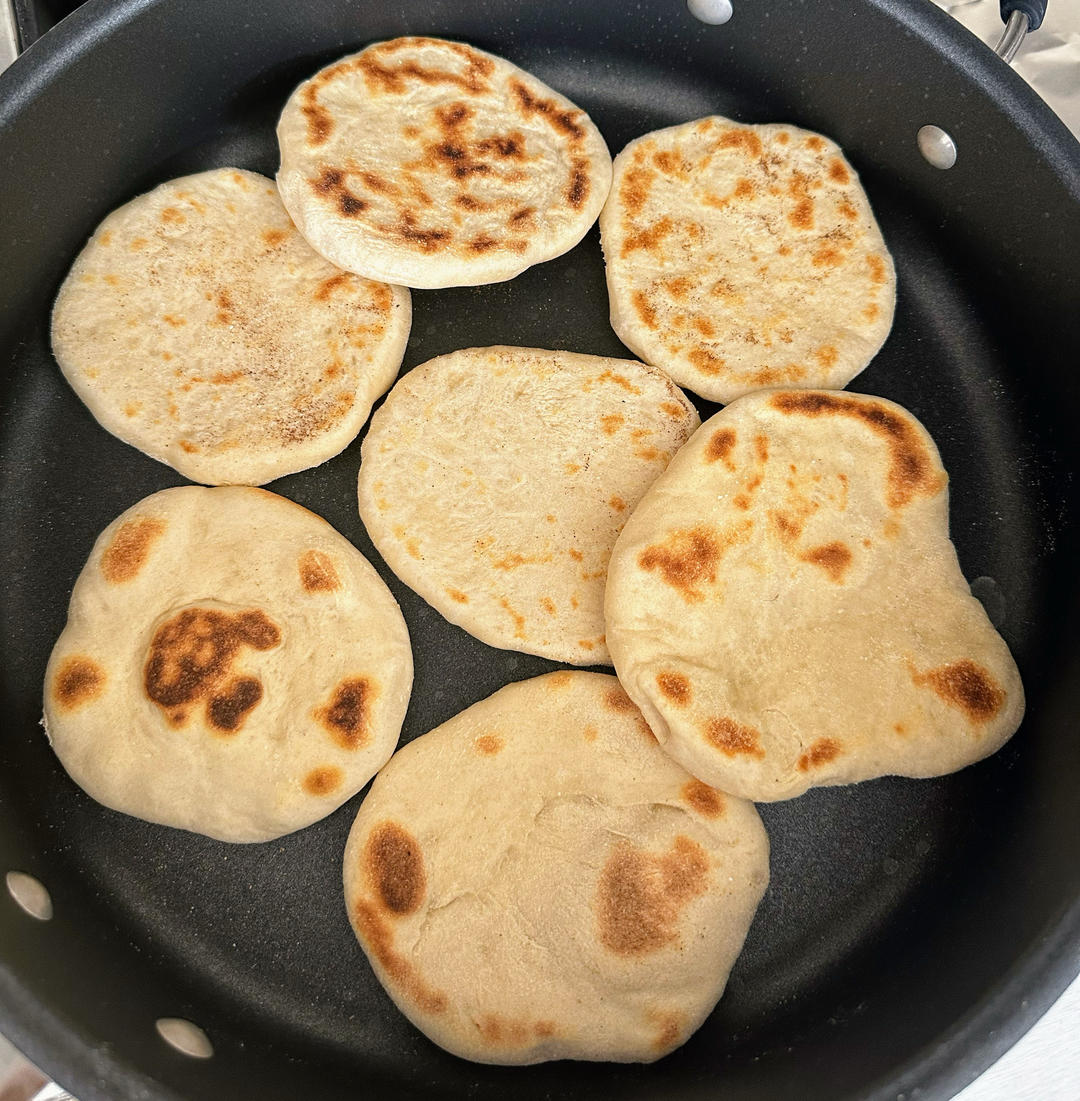 皮塔饼(pita bread）平底锅版本