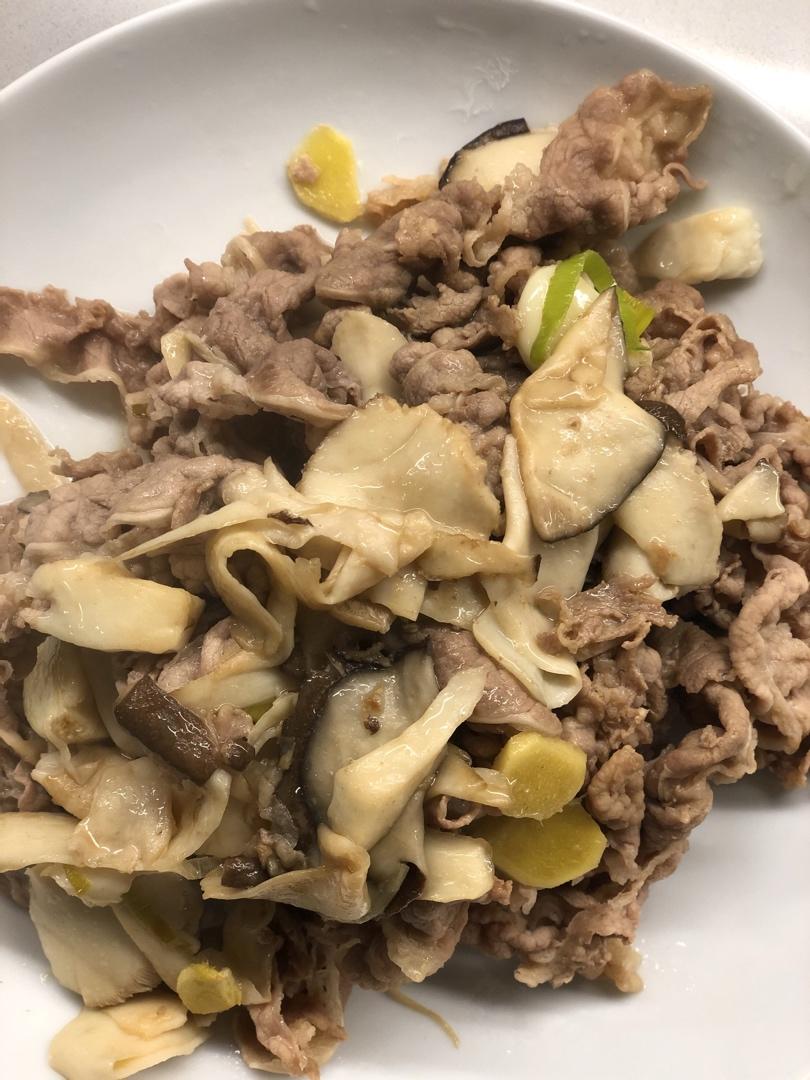 孜然杏鲍菇肥牛卷