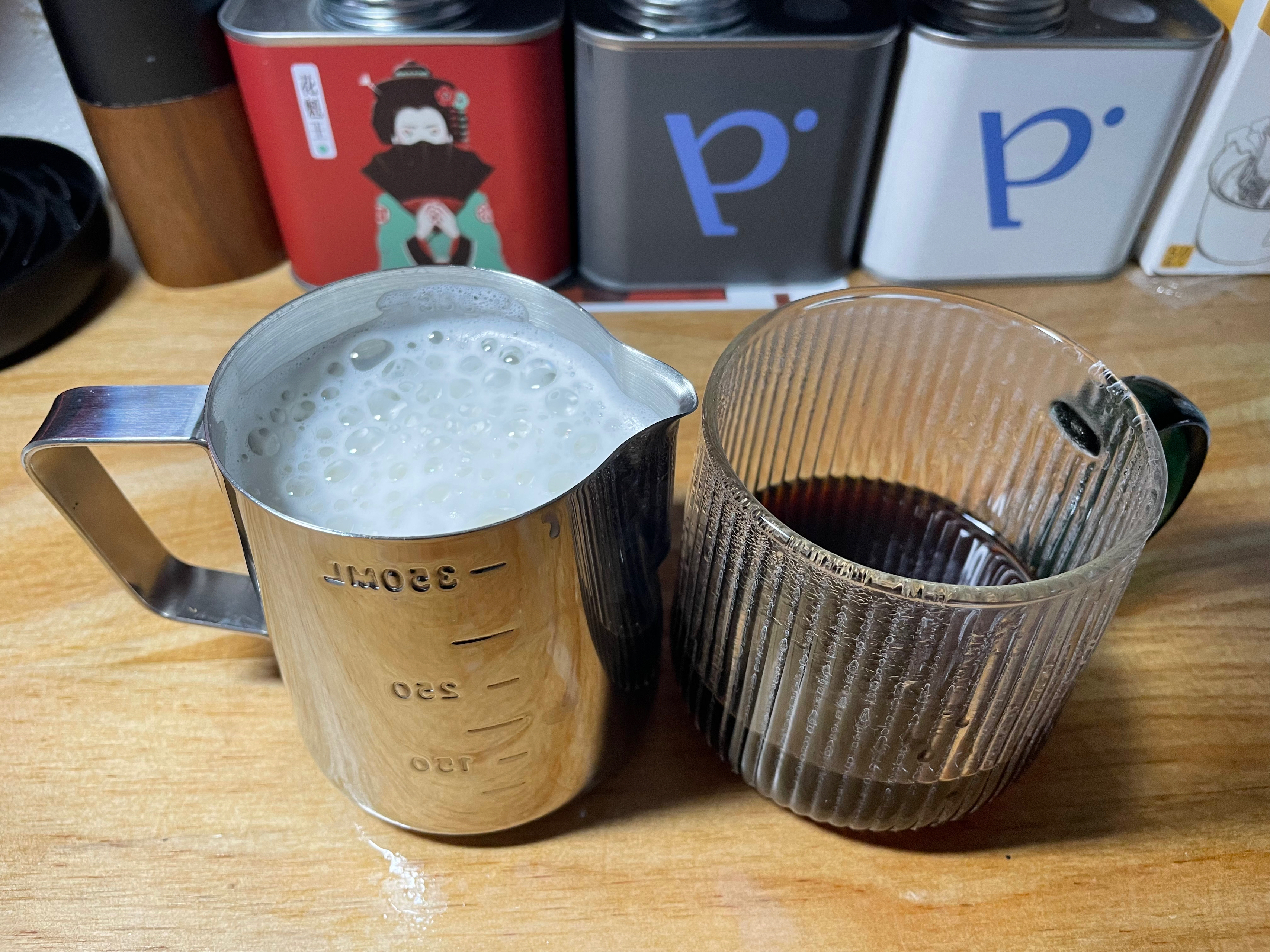 宅家自制拿铁咖啡的做法 步骤3