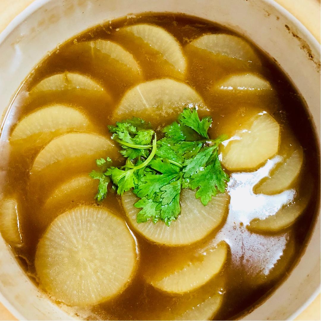 鲍汁萝卜煲，冬季温润的鲜甜味道