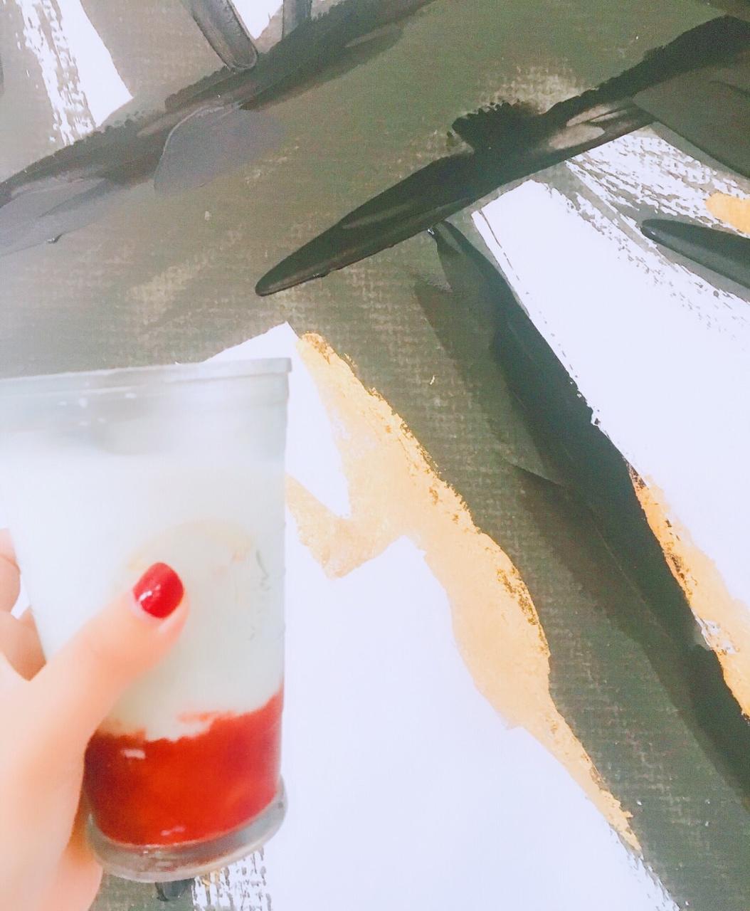 🍓火爆ins的草莓牛奶🥛