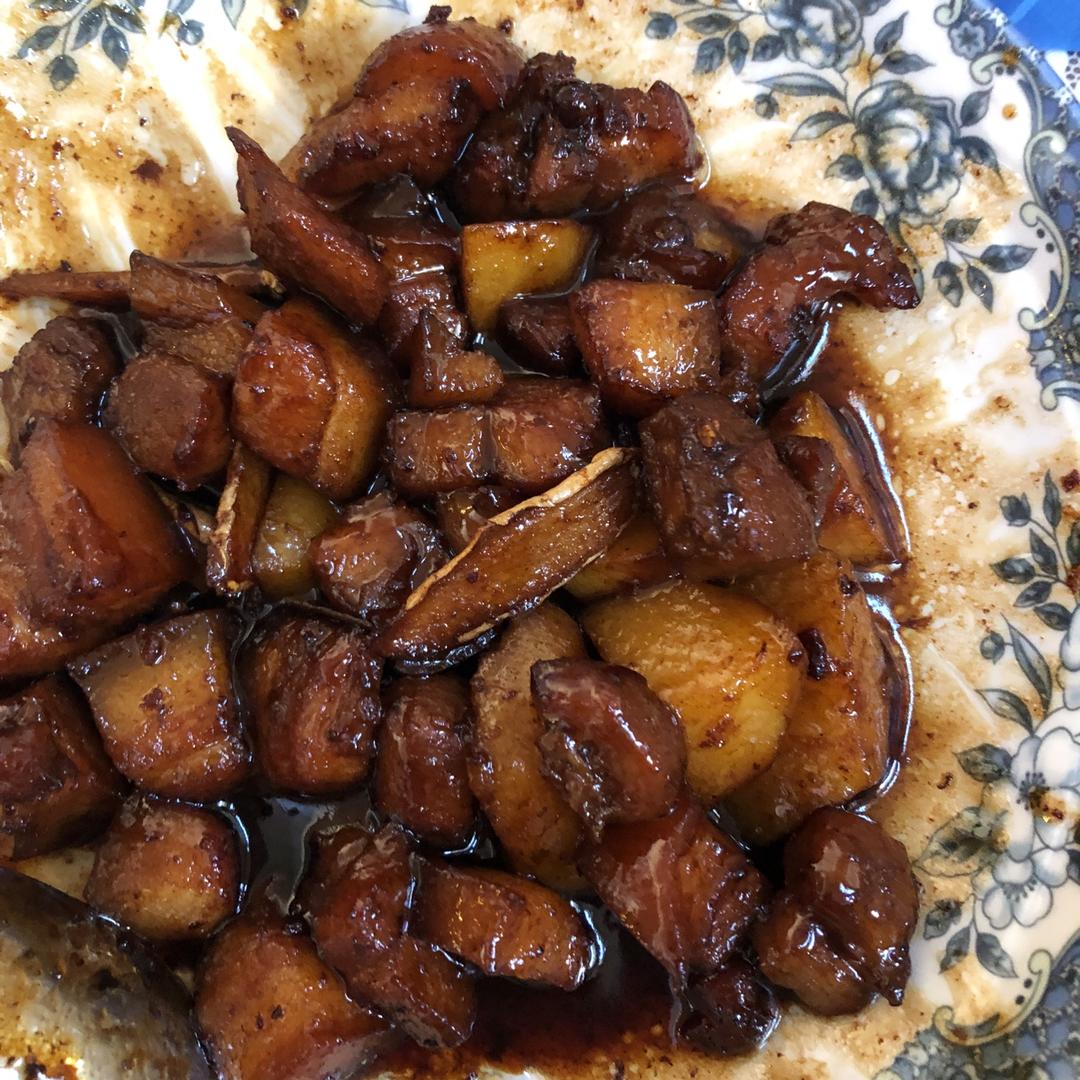 红烧肉炖土豆