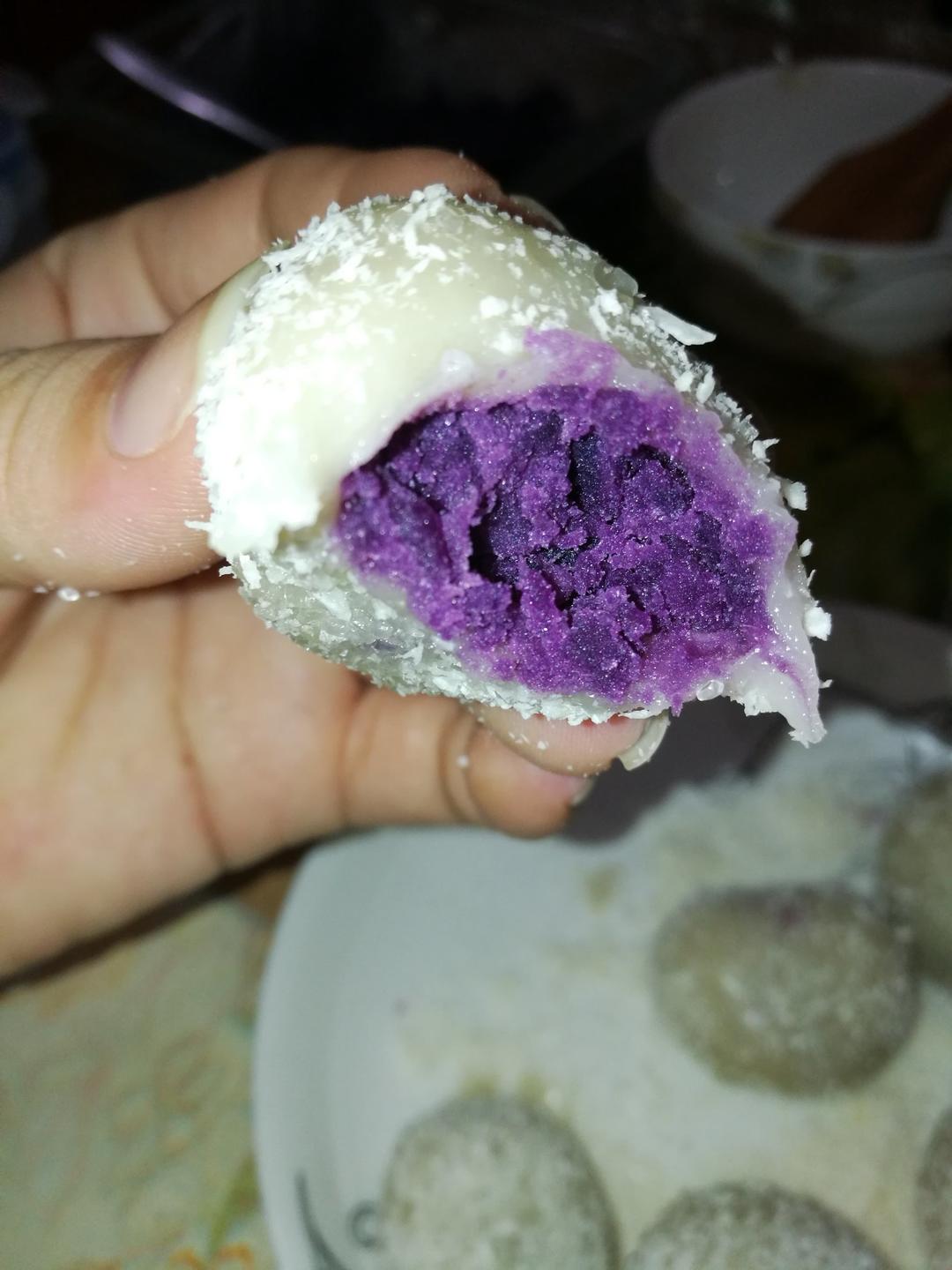 紫薯糯米糍
