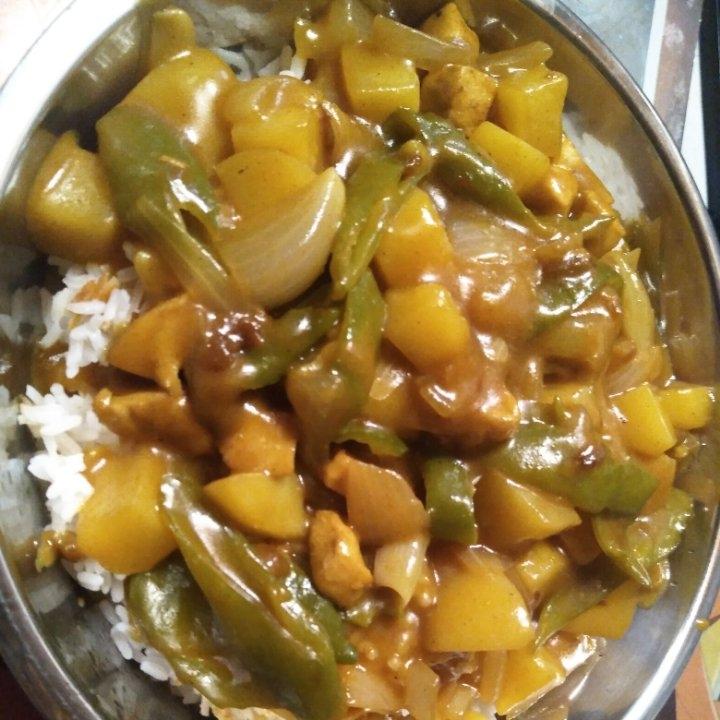 一学就会的土豆鸡肉咖喱饭