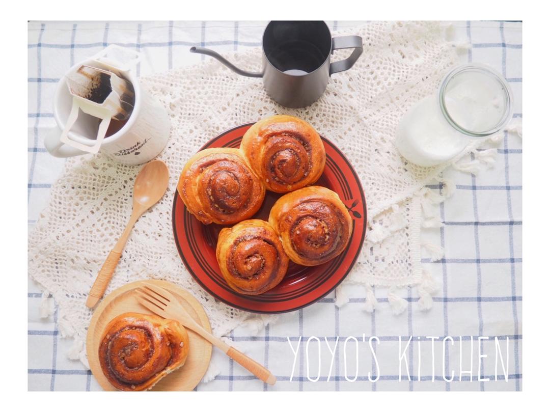 【曼食慢语】肉桂面包卷