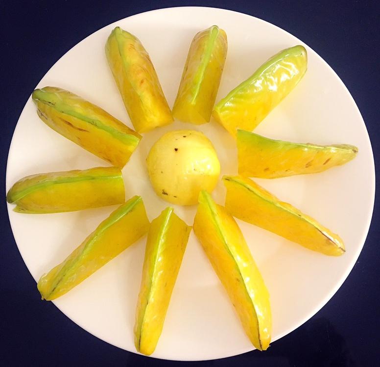 612019年3月3日#午餐612019年3月3日#水果拼盘,杨桃 百香果iphone