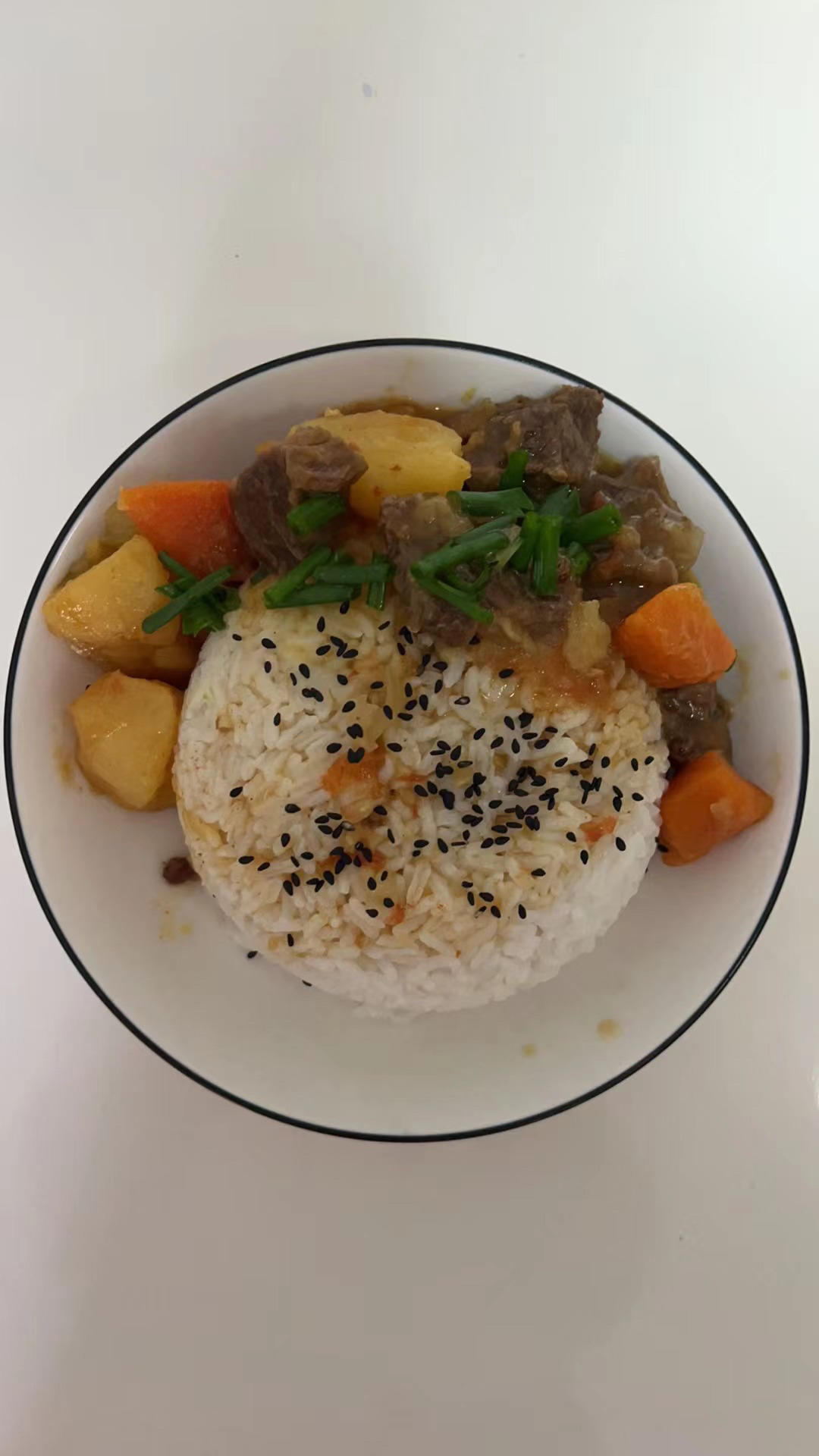 百吃不厌的咖喱牛肉（高压锅版）