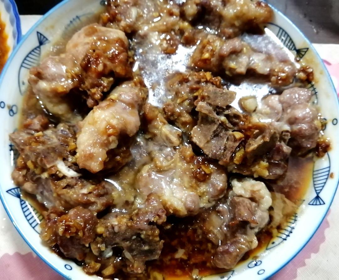 蒜蓉蒸排骨