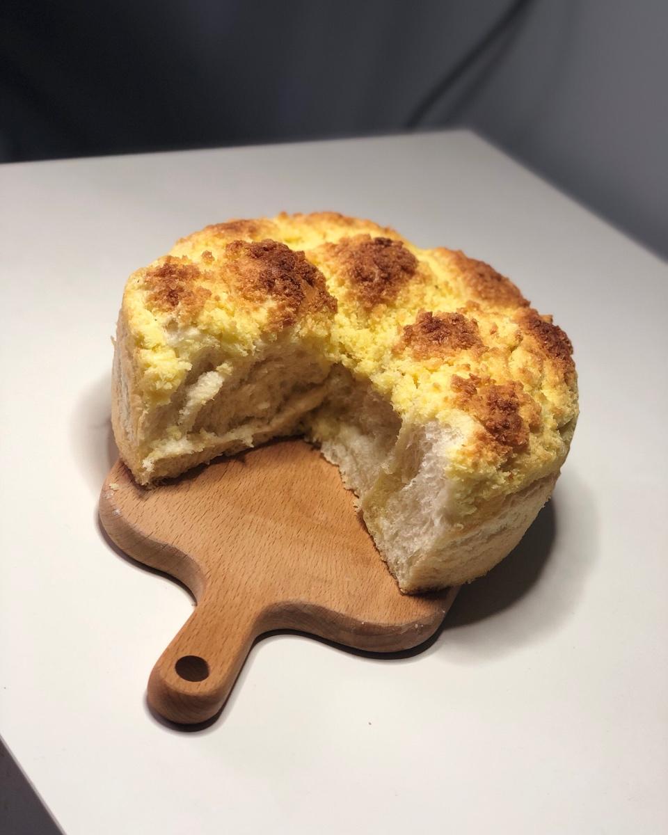 快手椰蓉小餐包（一次发酵照样柔软又拉丝）