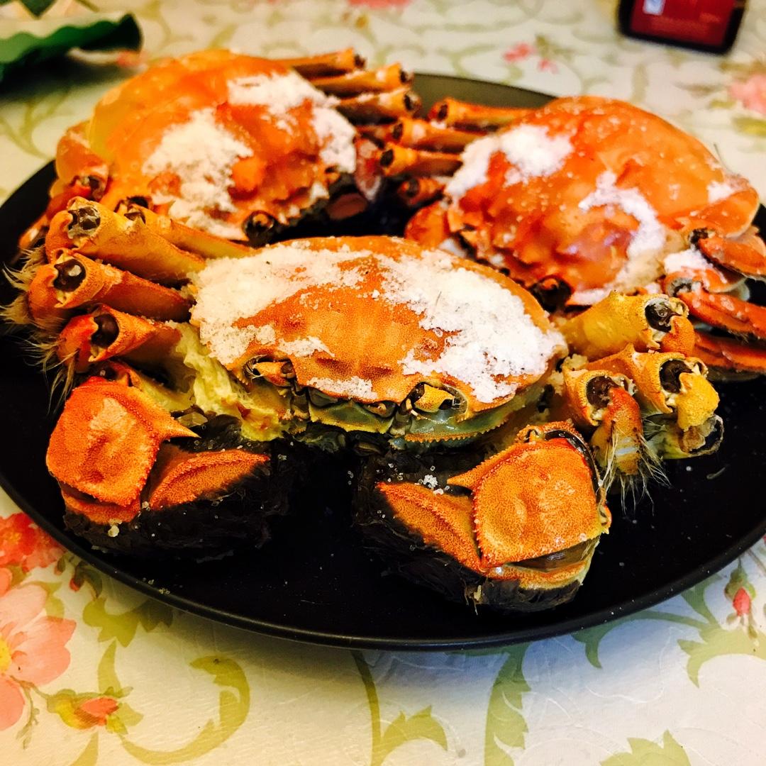 盐烤蟹（省盐省事儿烤箱版）