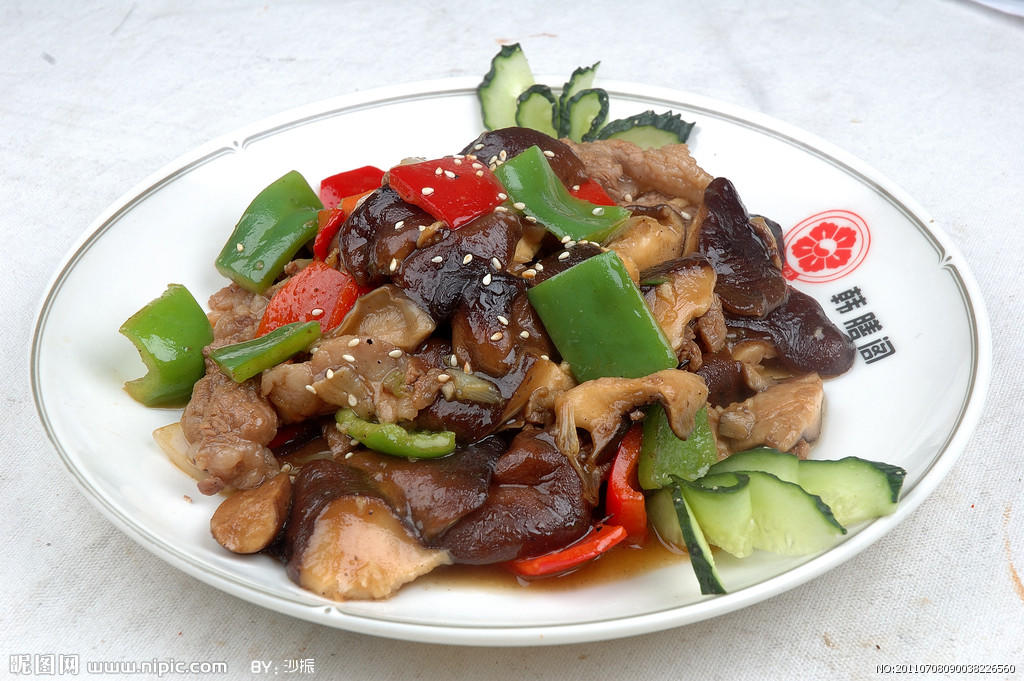 炒香菇