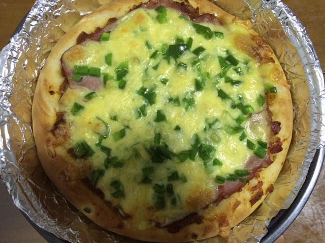 金枪鱼火腿pizza