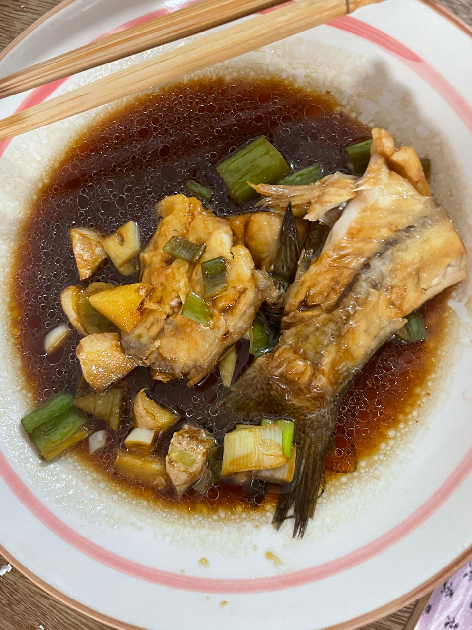 红烧鱼块