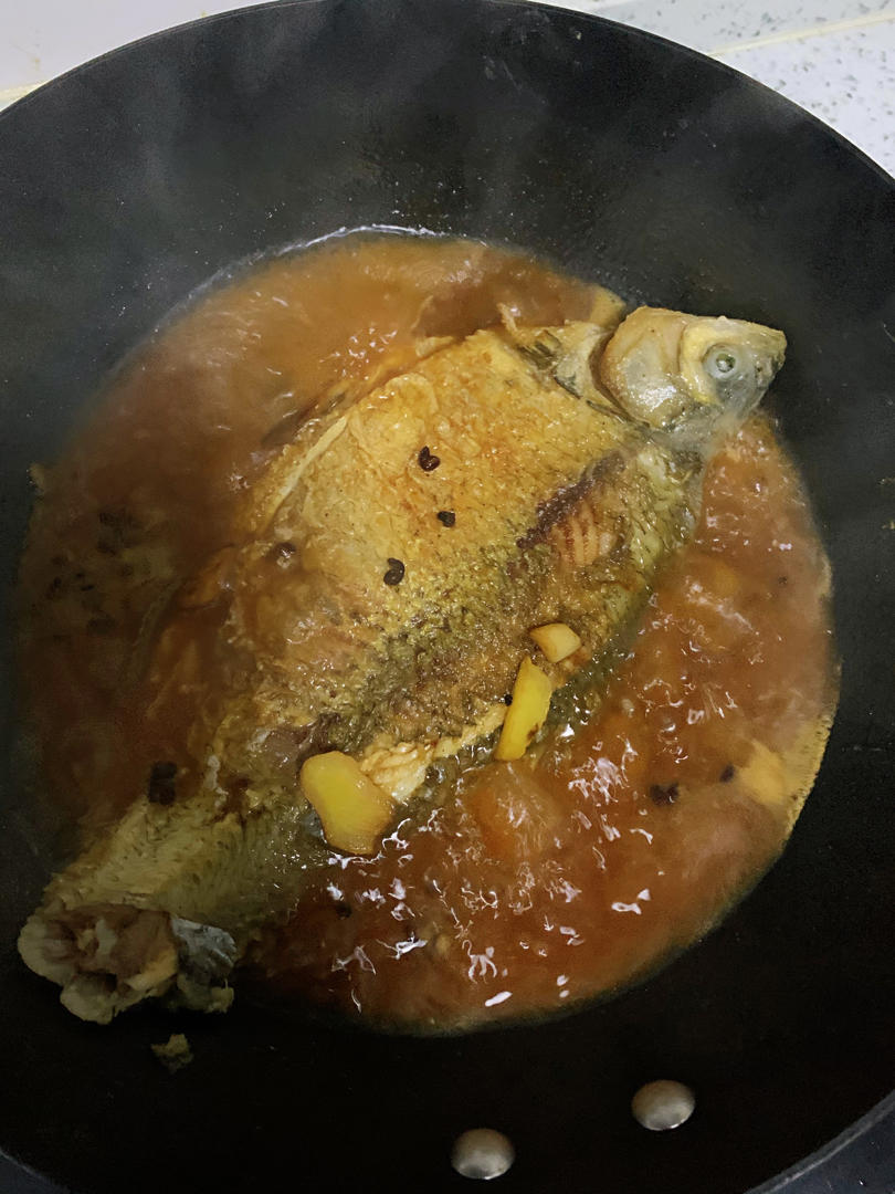 家常红烧鱼