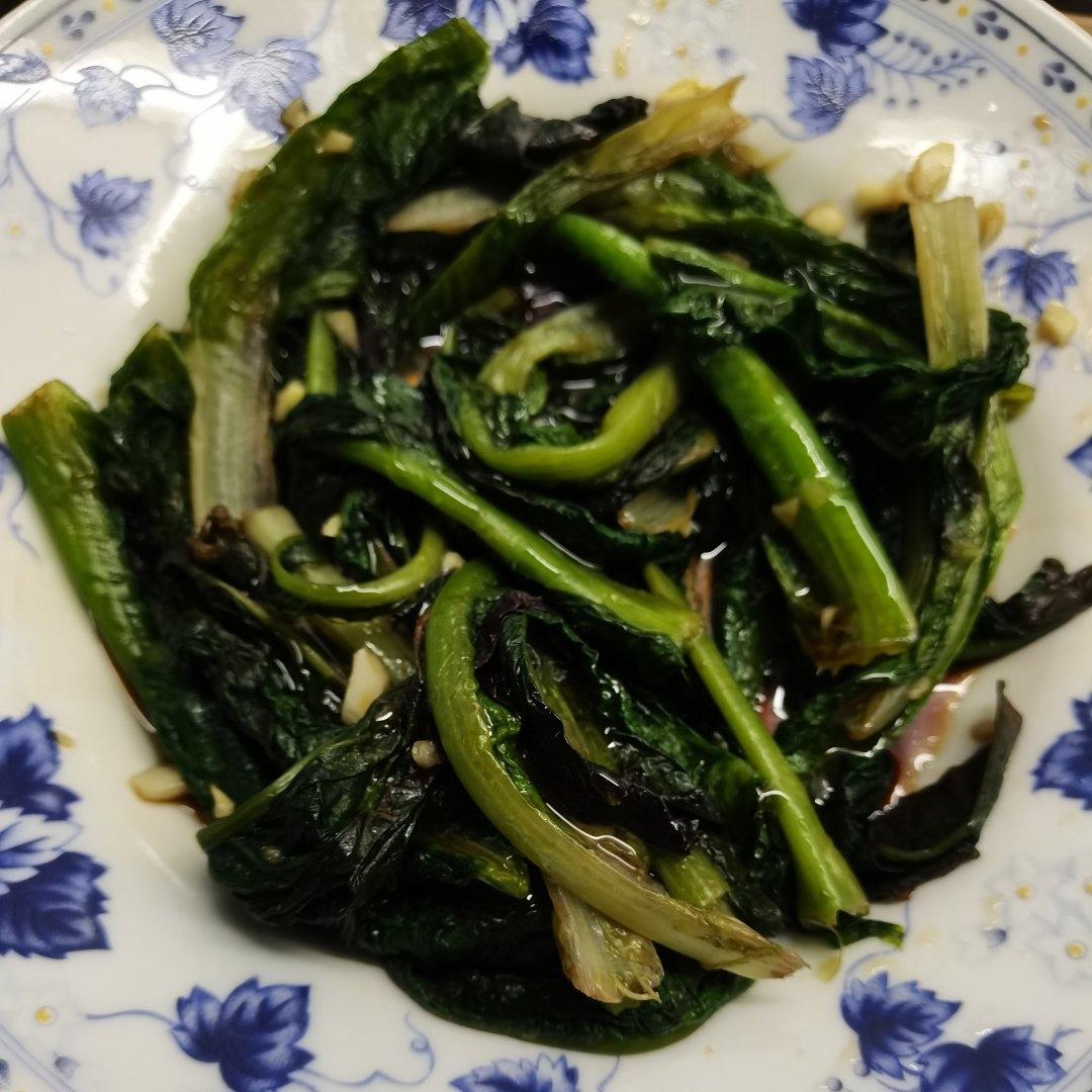 凉拌莴笋叶