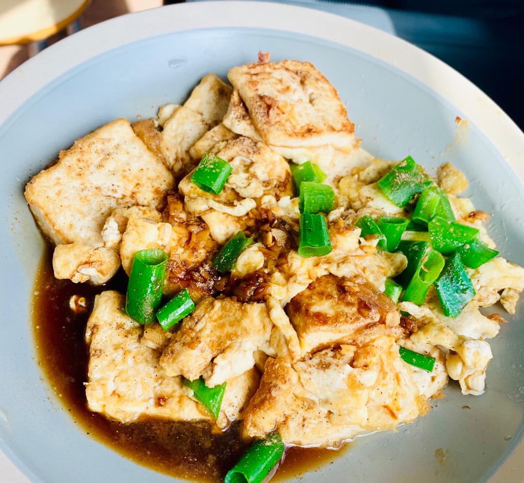 无敌好吃的香煎豆腐