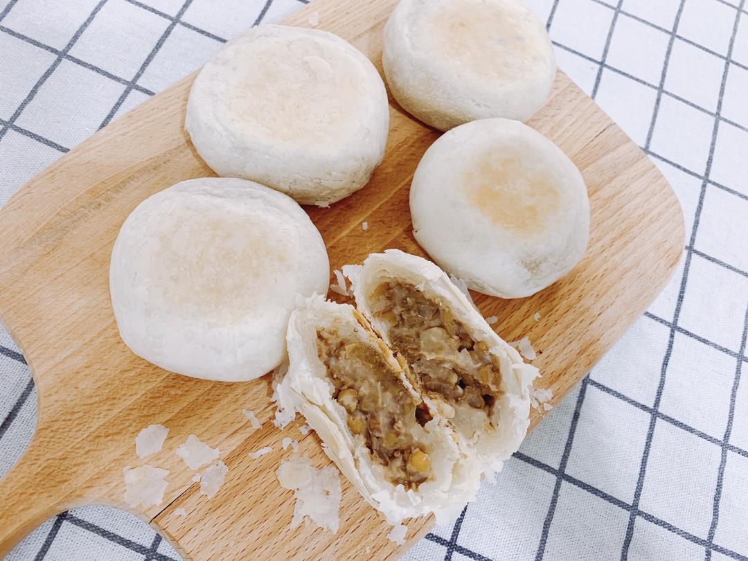 复制街头火爆的紫米酥饼