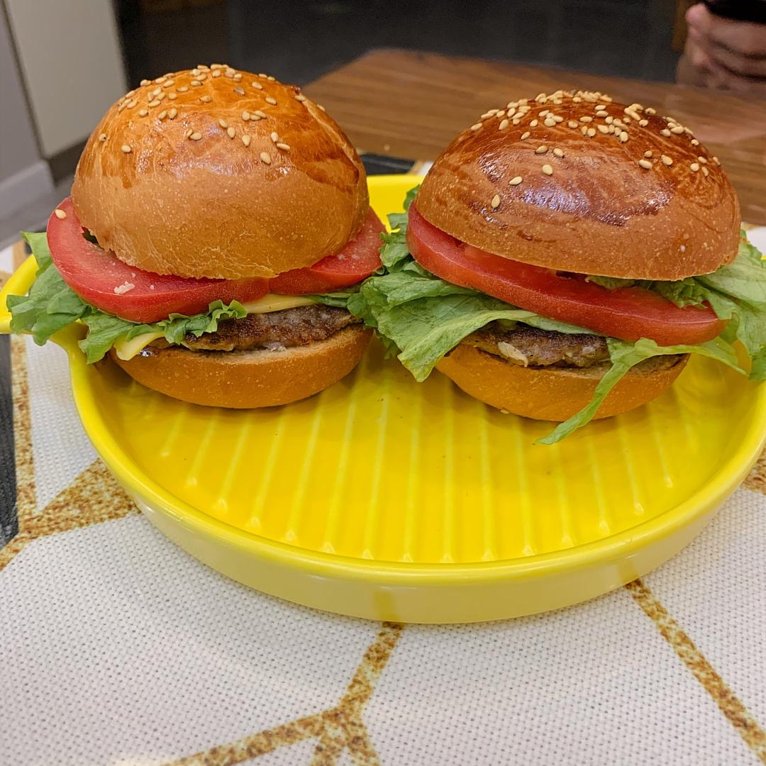 美味牛肉小汉堡 一次发酵法