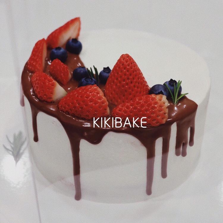 《Tinrry+》草莓奶油蛋糕（8寸配方）