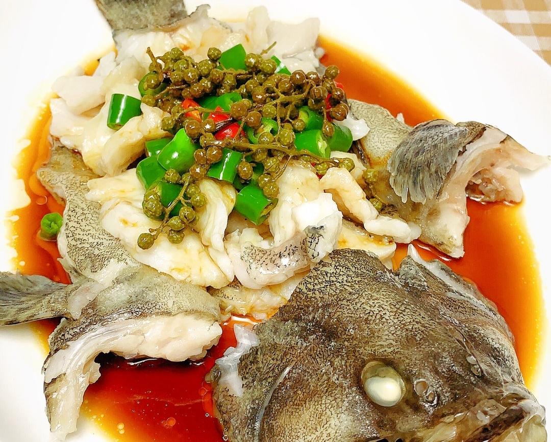 鲜花椒蒸鱼 寻味顺德的做法