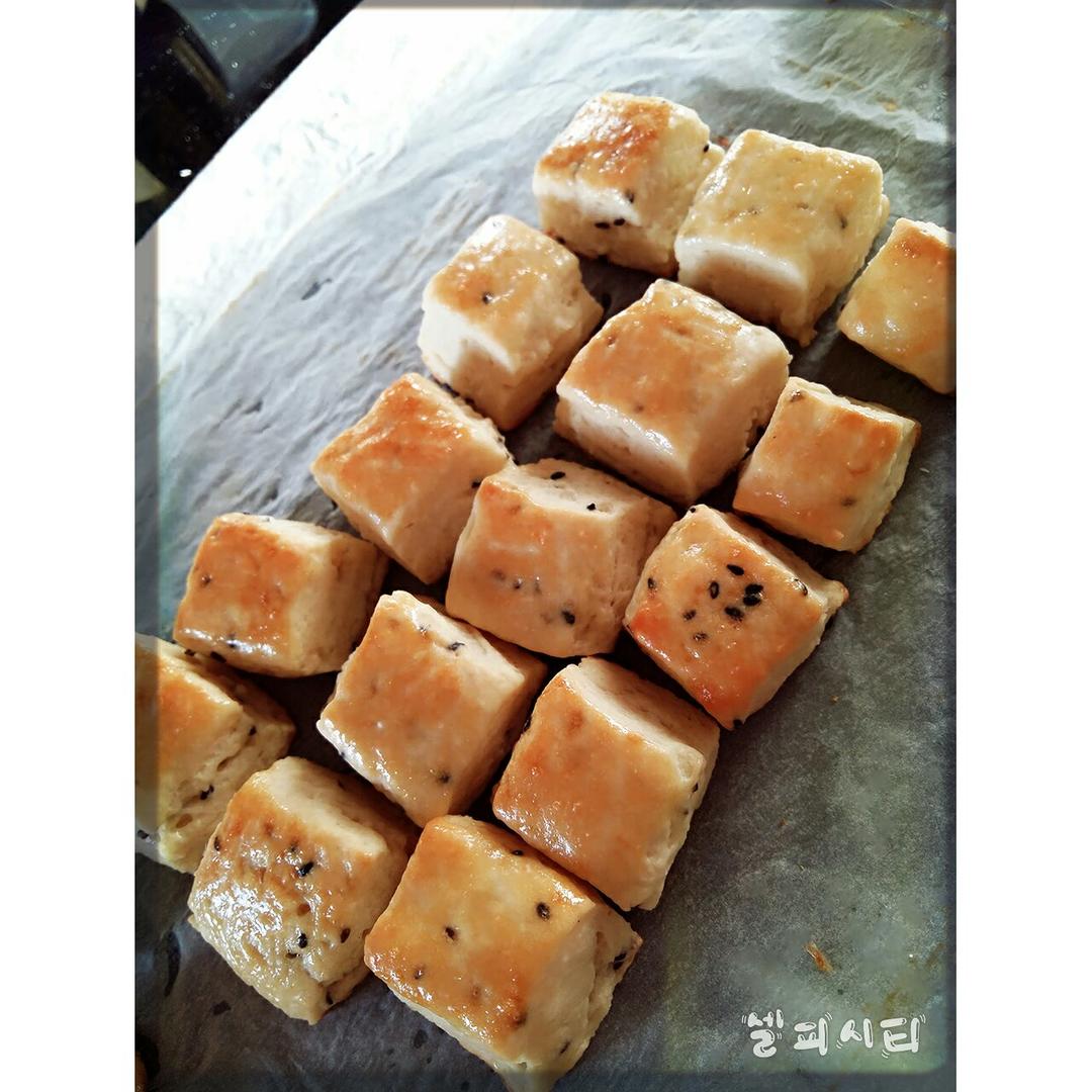 蔓越莓优格小面包块