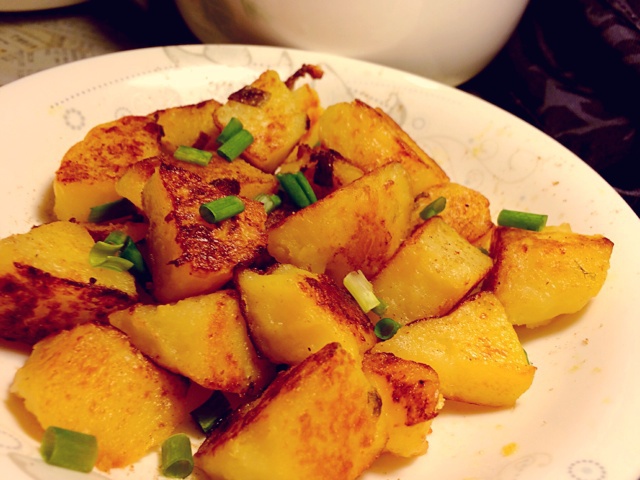 香煎土豆块