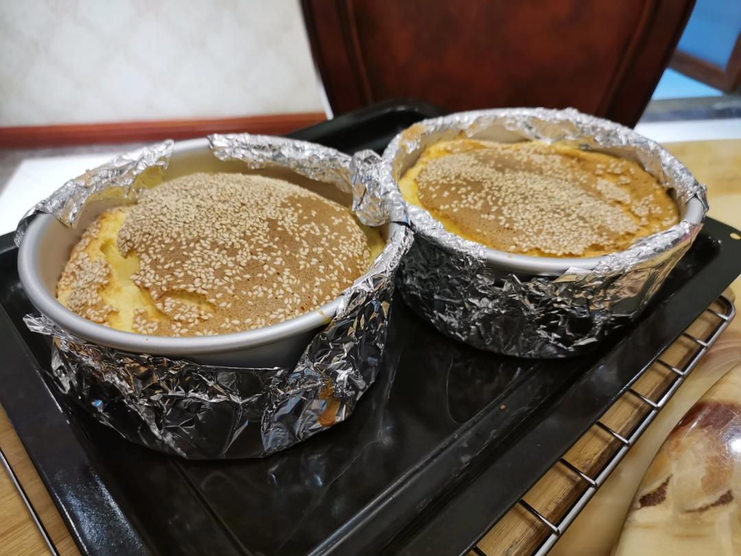 简单零失败8寸戚风（雀巢淡奶油版）