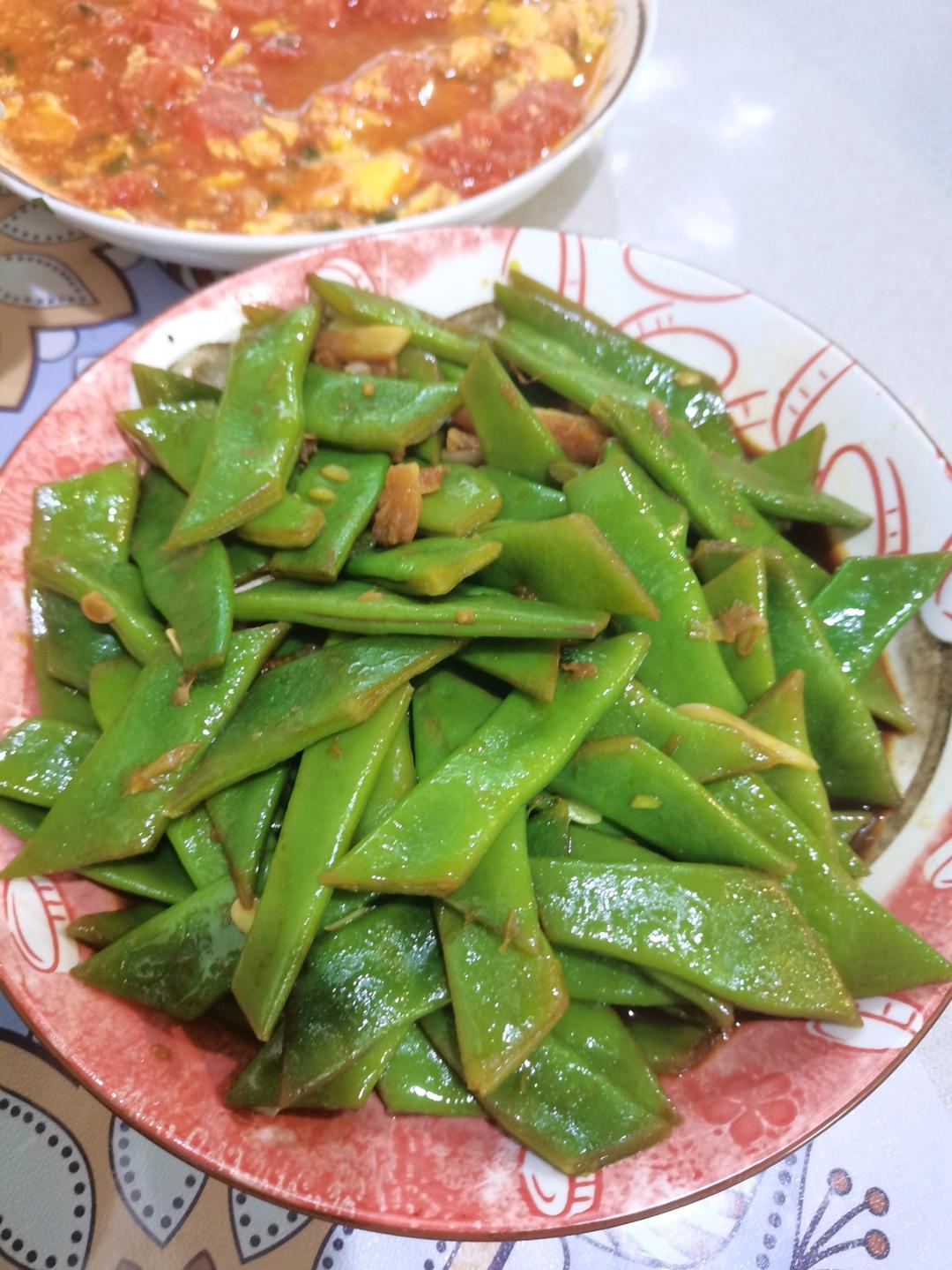 素炒扁豆(豆角、四季豆)