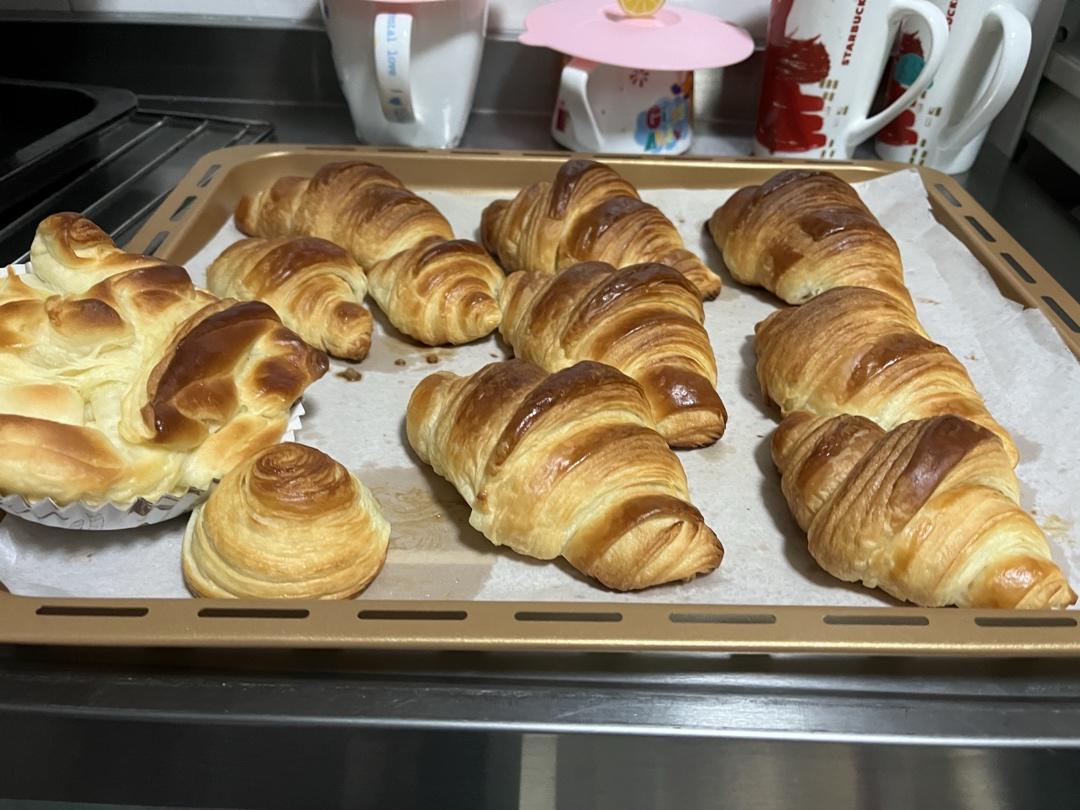 超级详细的可颂牛角包教程