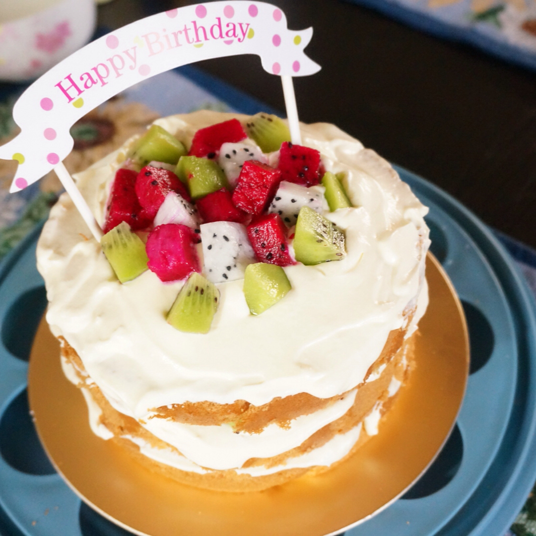 圣诞“裸蛋糕”