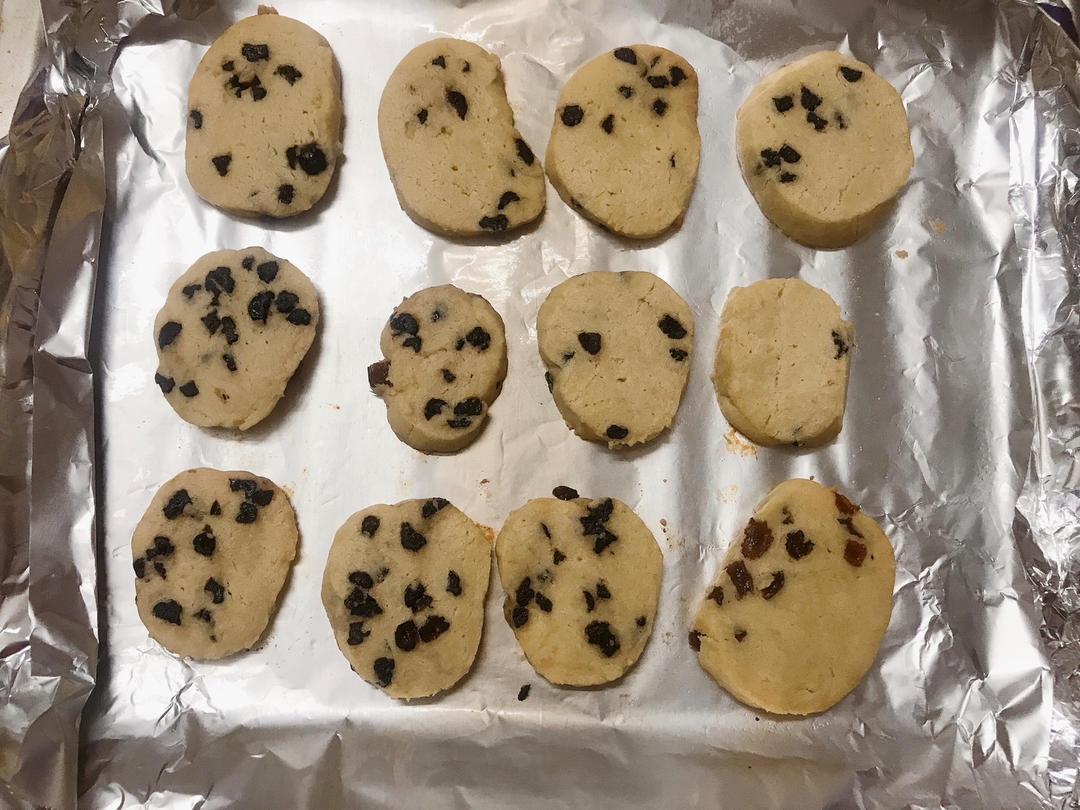 低糖少油版蔓越莓饼干