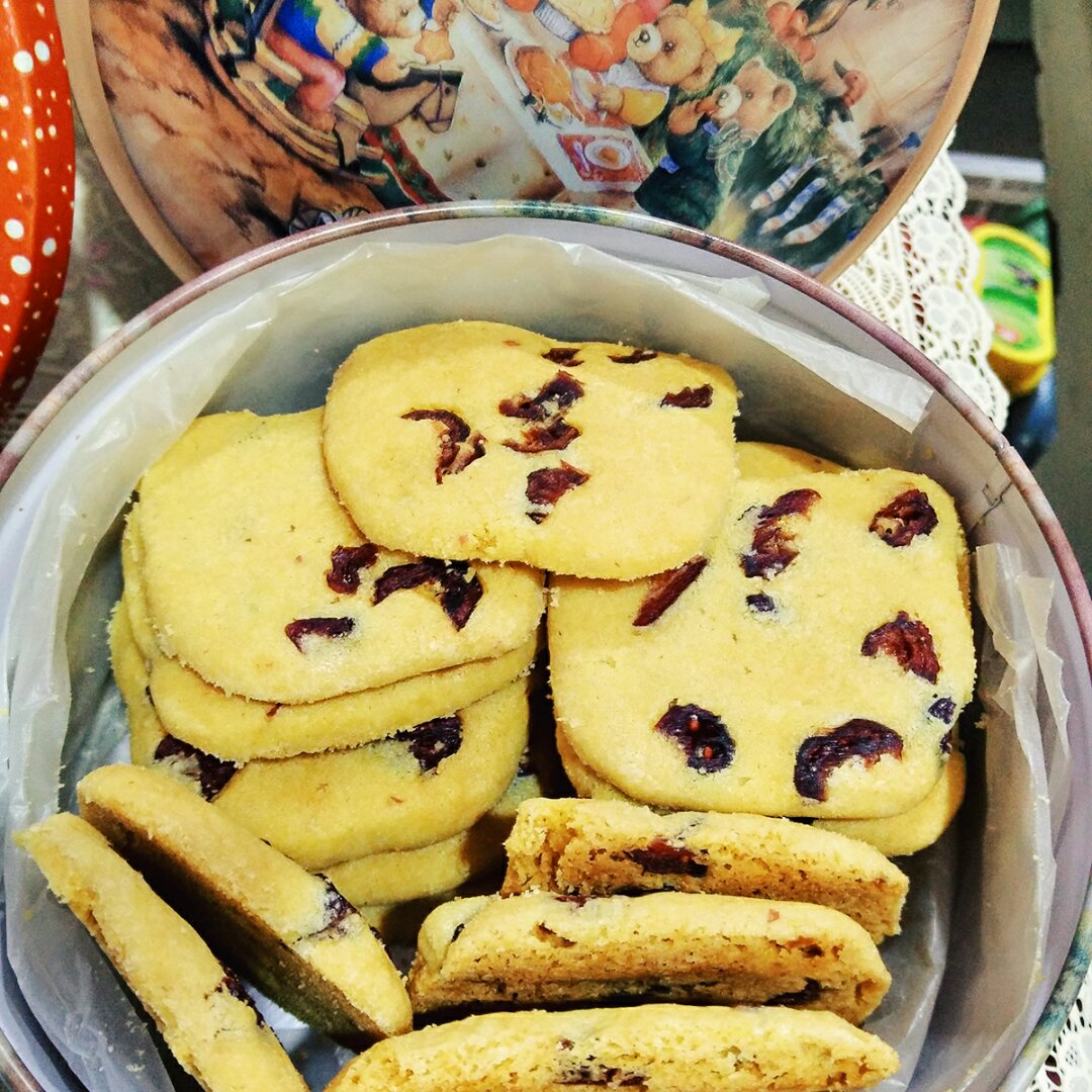 蔓越莓饼干--新手烘焙0压力 #皮黑森林#