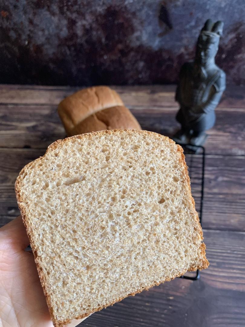 100%全麦吐司白面包汤种软易操作三明治胚减脂必备瘦早餐减肥主食