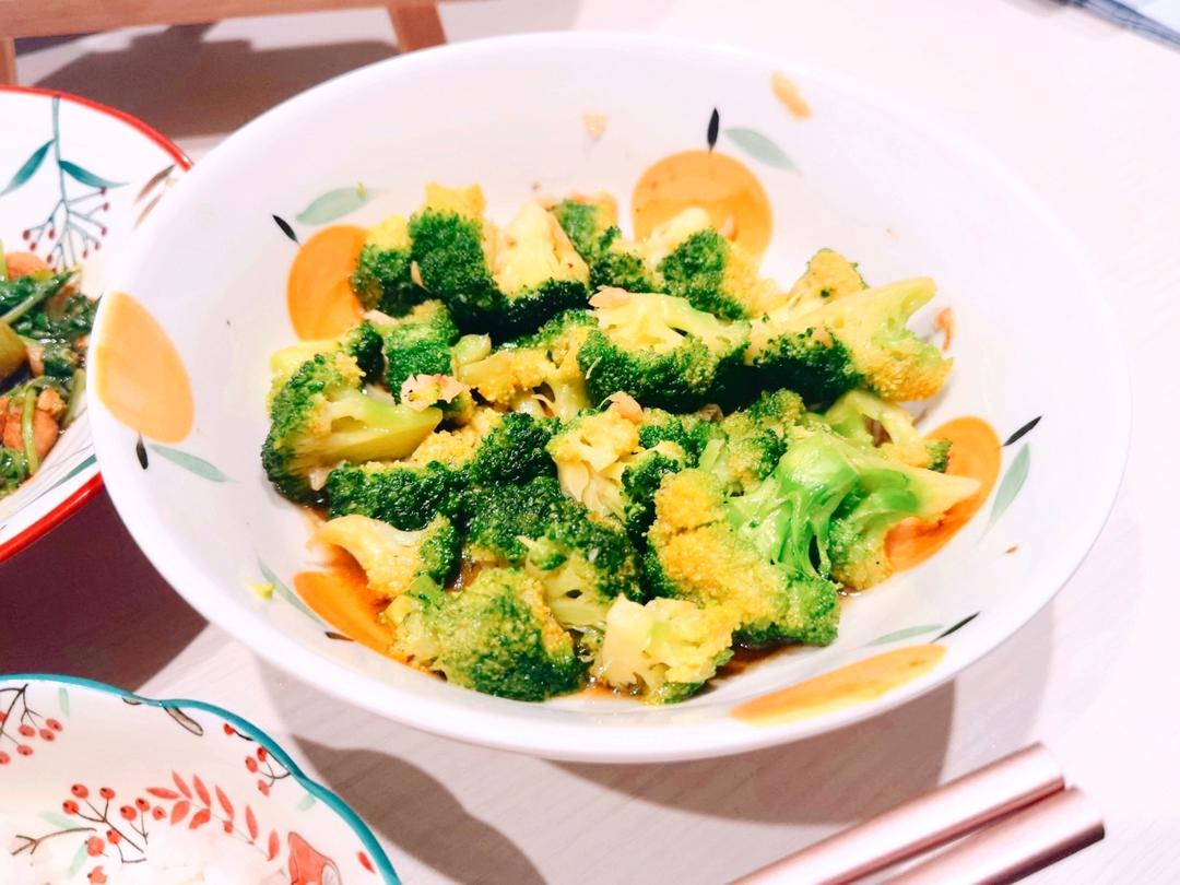 蚝油蒜蓉西兰花