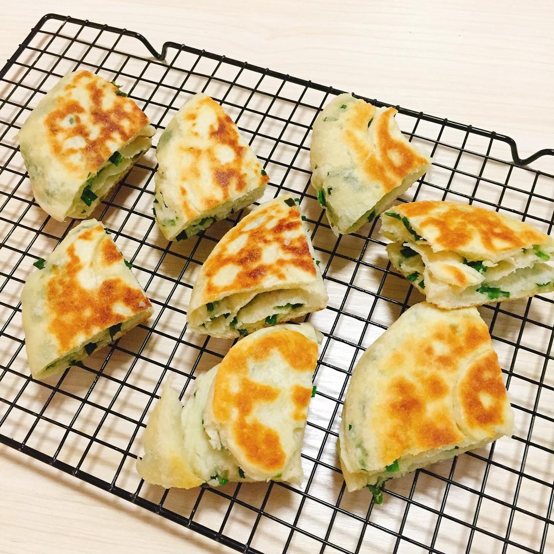 发面葱油酥饼