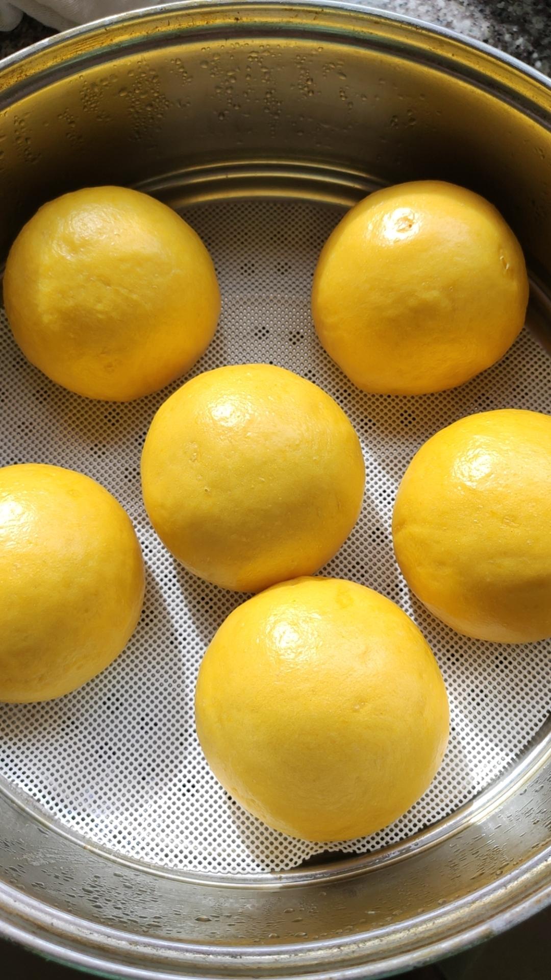 南瓜奶香小馒头